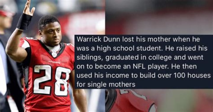 Amazing Human Being Alert: Ex-NFL Player Warrick Dunn Donates Entire Home To A Single Mom