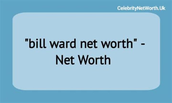 Bill Ward Net Worth | Celebrity Net Worth