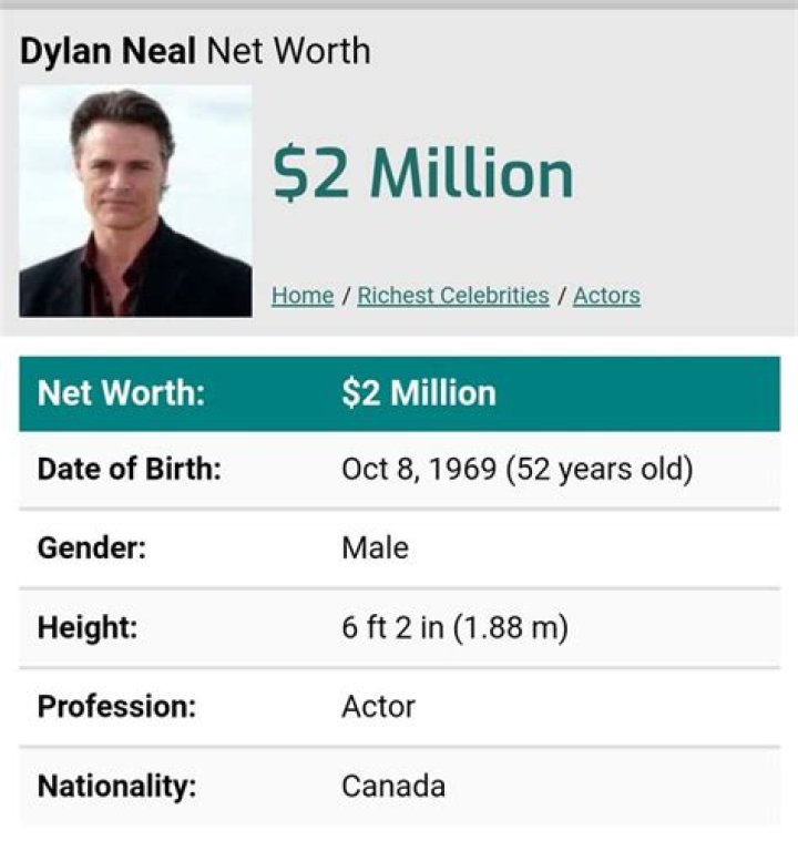 Dylan Neal Net Worth | Celebrity Net Worth