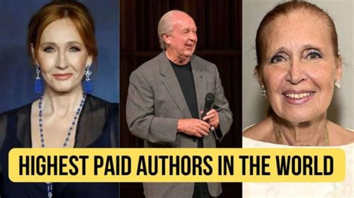 Highest-Paid Authors Of The Year 2017