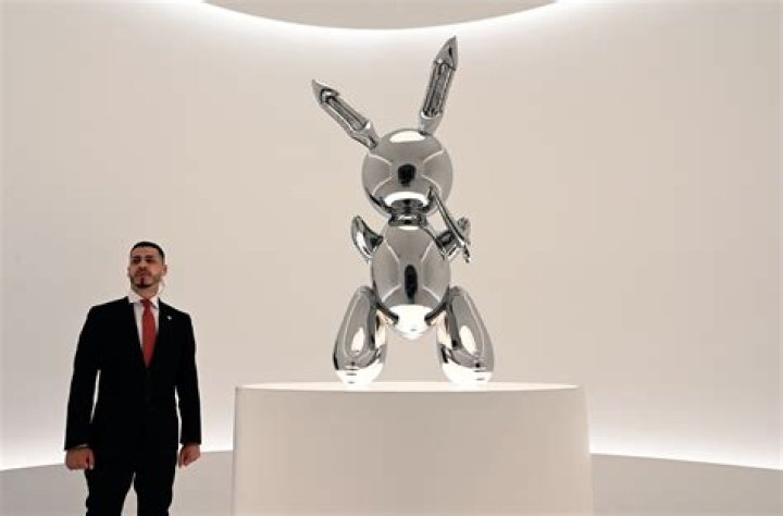 Jeff Koons' Rabbit Sculpture Sells For Record $91 Million