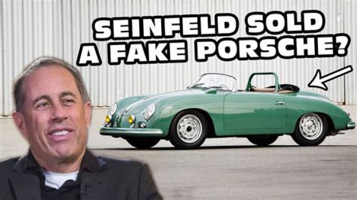 Jerry Seinfeld Sued For Allegedly Selling Fake Porsche For $1.5 Million