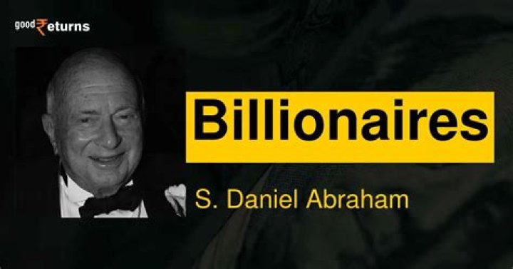 S. Daniel Abraham Net Worth