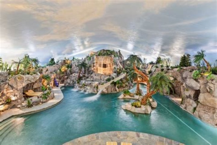 The Internet Can't Stop Gawking At This Outrageous Compound Built By The Founder Of Yankee Candle (Featuring Indoor Water Park!)