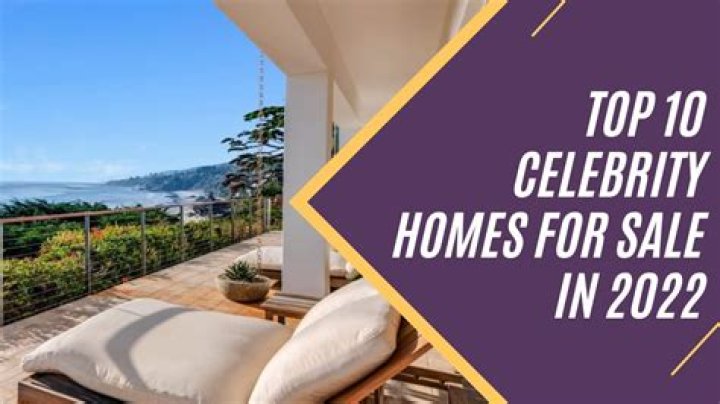 Top Six Celebrity Homes for Sale or In Foreclosure