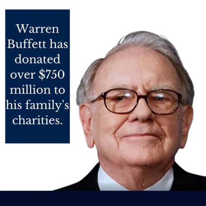 Warren Buffett Has Donated More Than $37 Billion To Charity Since 2006